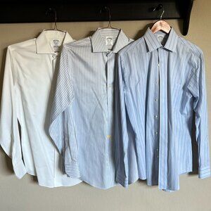 Brooks Brothers Mens Regent Dress Shirt (3 pack)